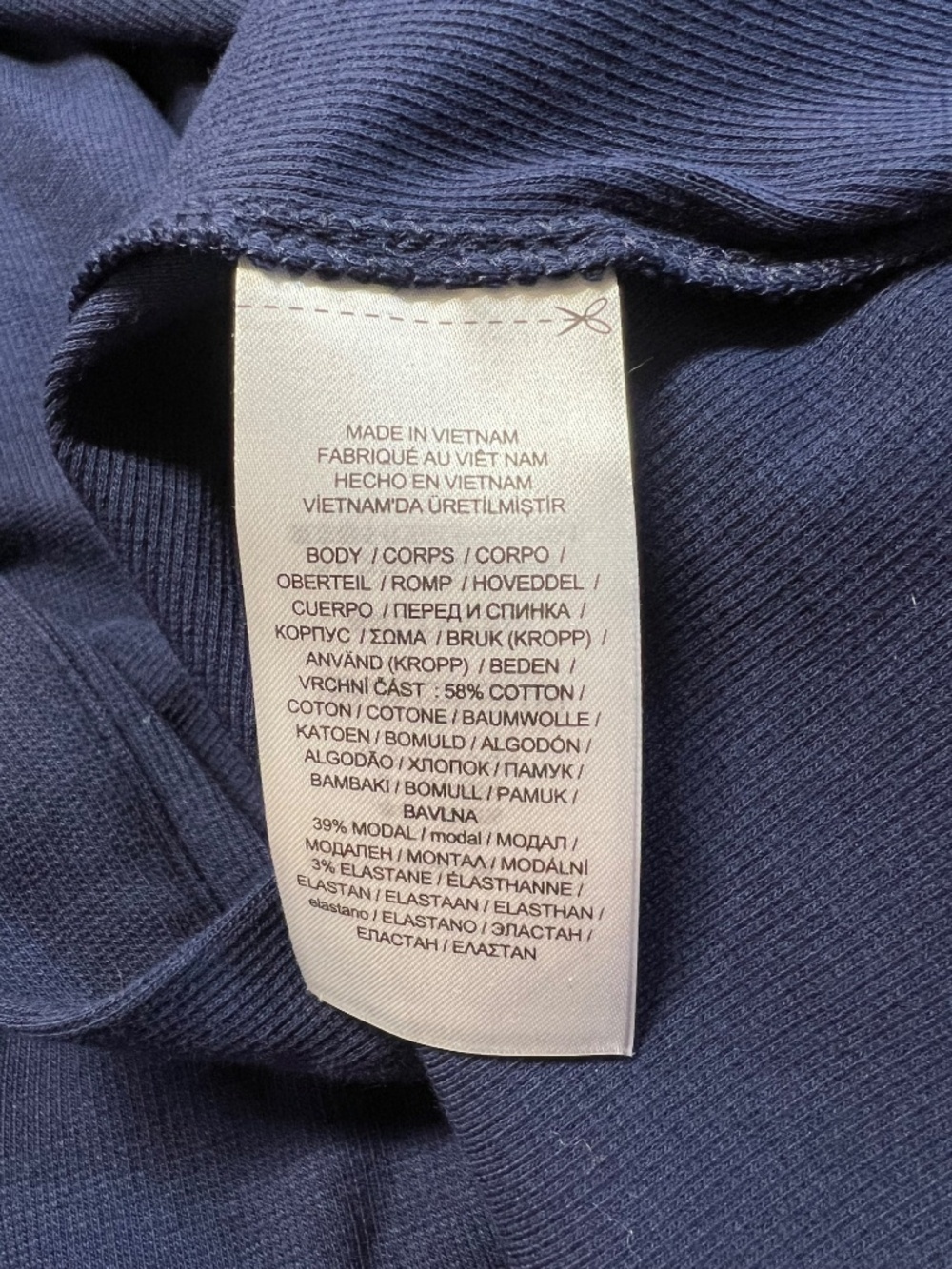 π NWT Ralph Lauren Navy Blue Belted Midi Dress | Size 14 - Picture 6 of 7